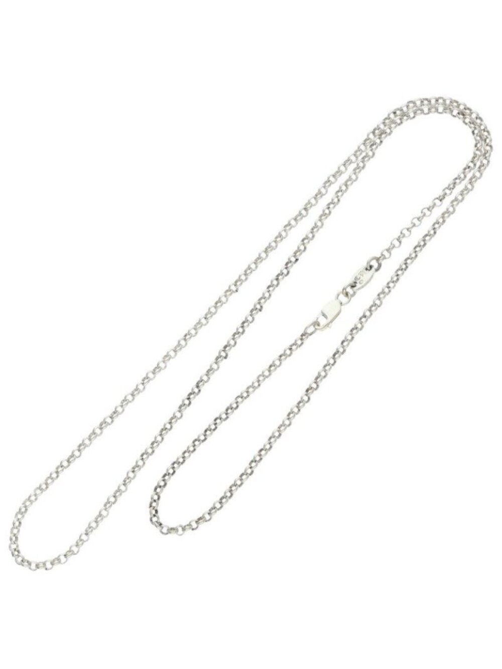 Chrome Hearts Neckchain Roll Chain Silver Necklace - Picture 2 of 5